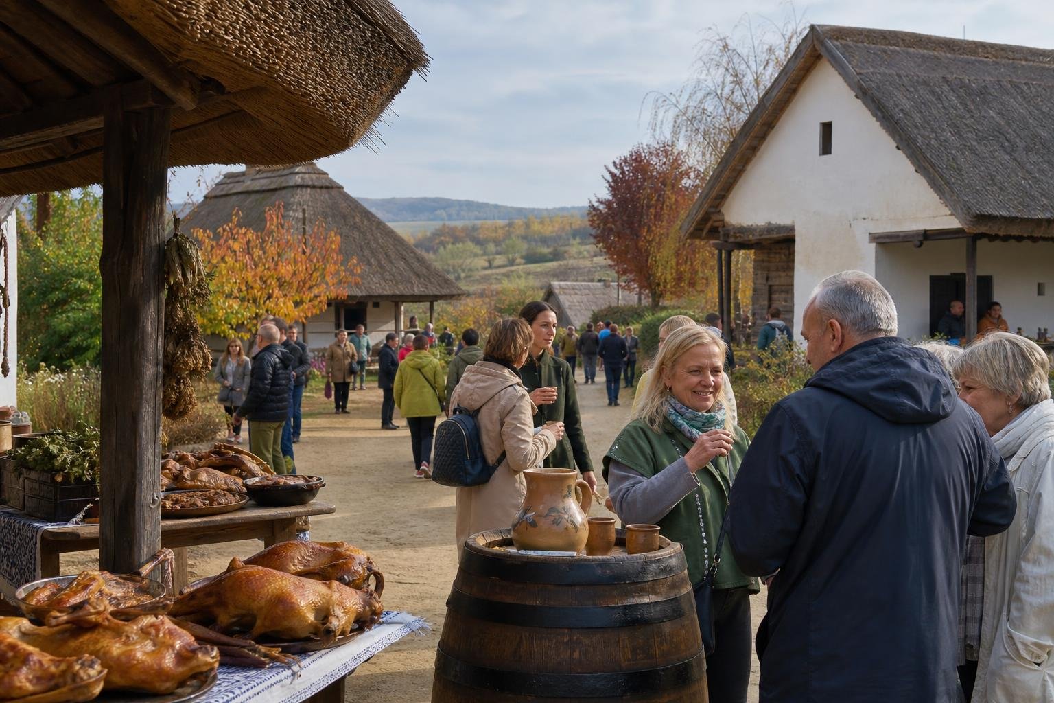 Szent Márton Újborfesztivál és Libator a Skanzenben